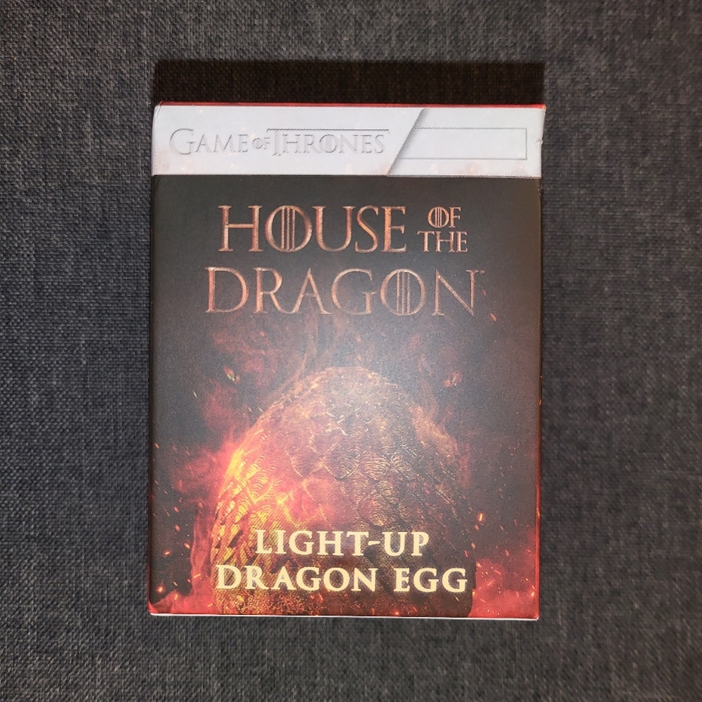 Game of Thrones House of the Dragon Light-up Dragon Egg